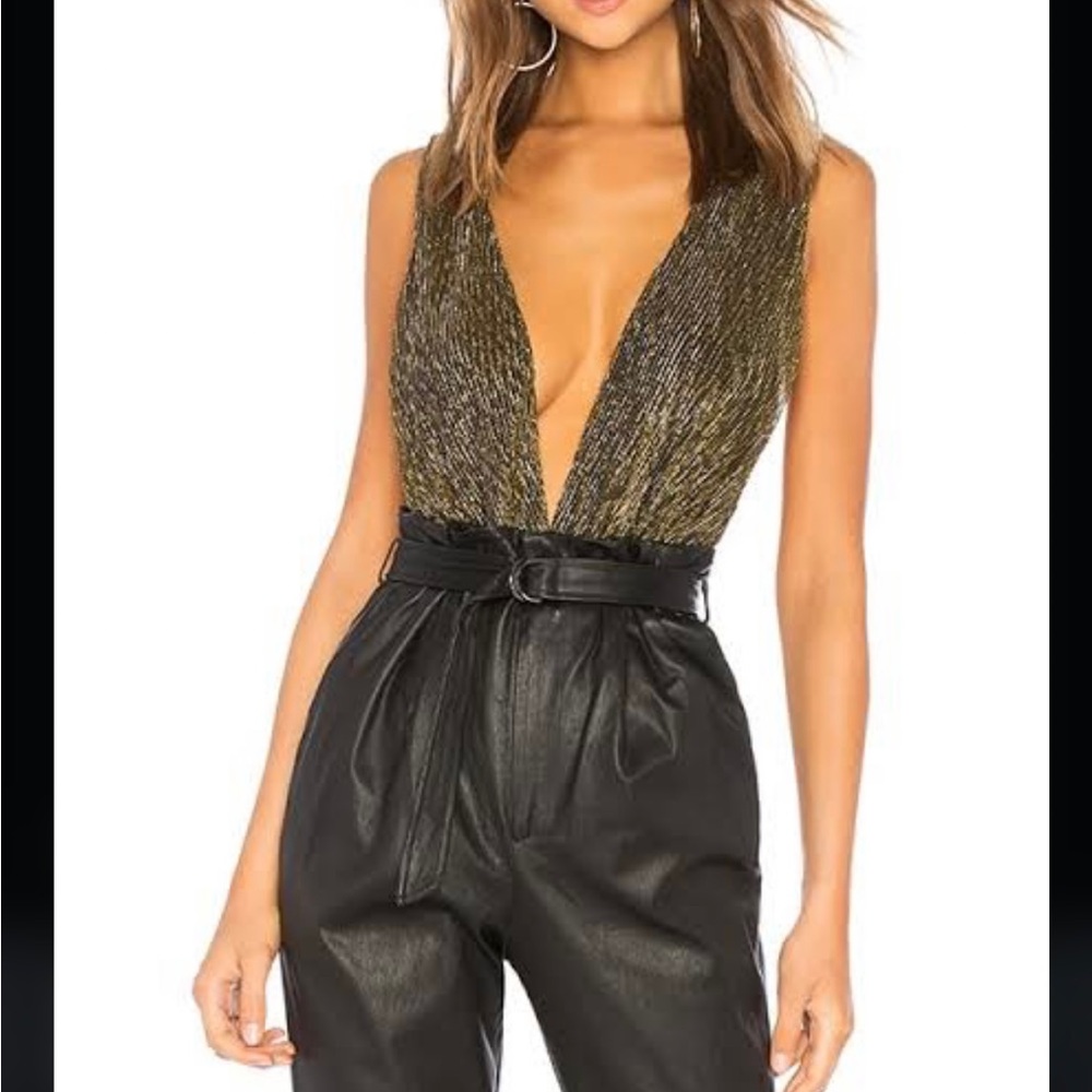 Superdown | Niko Deep V Bodysuit